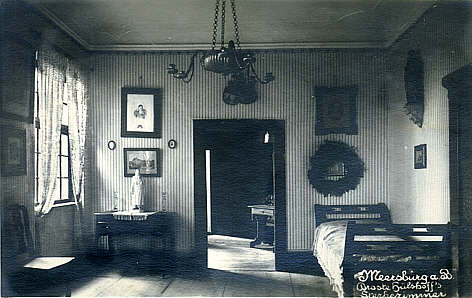Sterbezimmer der Annette von Droste-H&uuml;lshoff