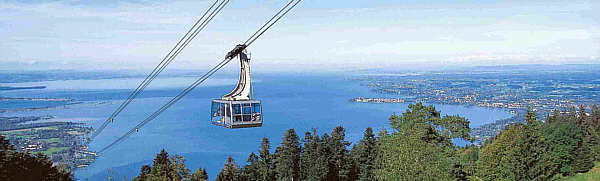 Pfänder-Seilbahn bei Bregenz