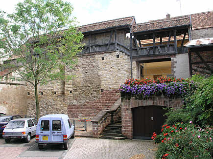 Bouxwiller, Stadtmauer