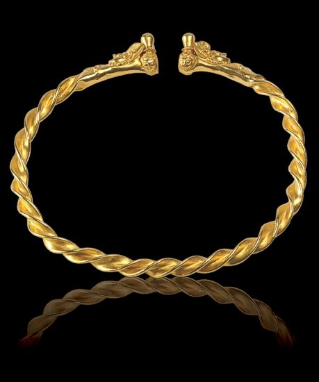 Goldener Halsreif der F�rstin von Reinheim