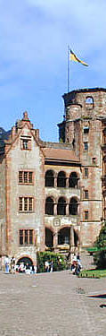 Heidelberg, Schlosshof