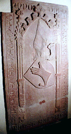 Grabmal des Heinrich von Handschuhsheim, gestorben 1376
