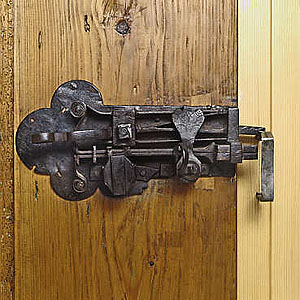 Hofgut Hochmauren in Rottweil , Renaissance-Türschloss