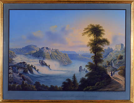 Rheinfall. (c) Museum llerheiligen Schaffhausen