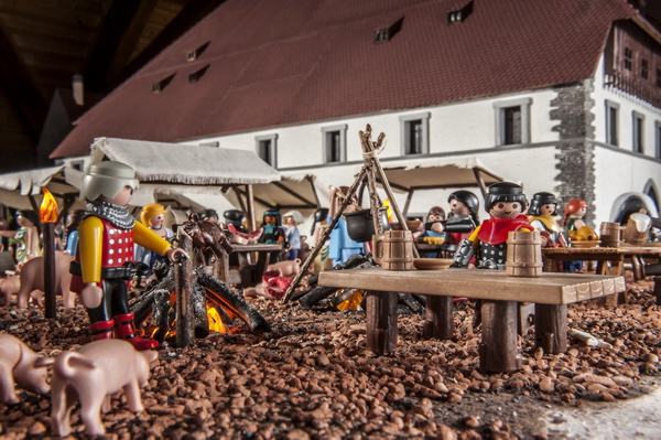 Markttreiben hinter dem Konzilsgebäude. Bild: alm