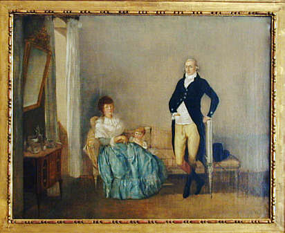 Mannheim, Stadtmodell, um 1750