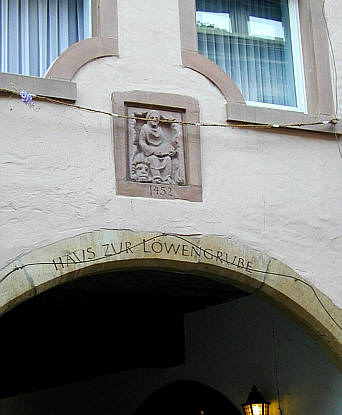 Haus zur Löwengrube, 1452