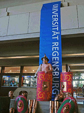 Die Gladiatoren erobern den Regensburger Campus
