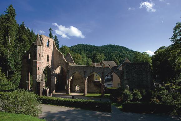 Klosterruine Allerheiligen bei Oppenau-Lierbach. Bild &copy; SSG/lmz Achim Mende