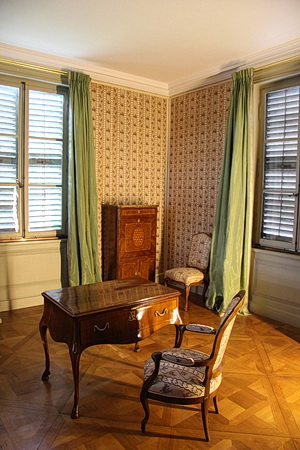Gartenpavillon im Schloss Schwetzingen, Innenansicht