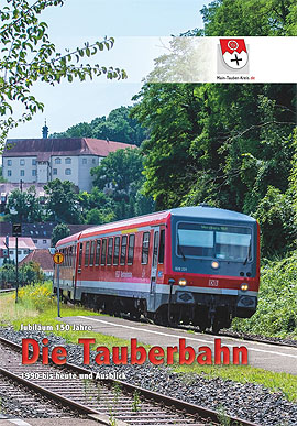 Titel des Bildbands zum Jubiläum der Tauberbahn
