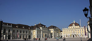 Schloss Ludwigsburg mit Altem Cors de Logis und Galeriebau