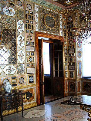 Schloss Favorite, Florentiner Kabinennt. Foto: kulturer.be