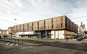 Mannheim, Landgericht, Fassade. Foto: Landesamt für Denkmalpflege im Regierungspräsidium Stuttgart / Felix Pilz