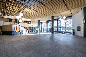 Mannheim, Landgericht, Foyer. Foto: Landesamt für Denkmalpflege im Regierungspräsidium Stuttgart / Felix Pilz 