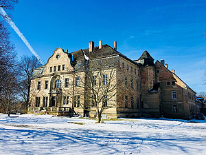 Rittergut Etzdorf, Teutschenthal (Saalekreis, Sachsen-Anhalt). Foto: Theresa Hayessen/sgd