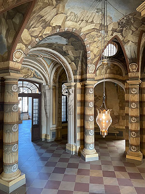 Schloss Bruchsal, Grottensaal.