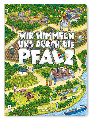 Cover des Wimmelbuchs Pfalz 