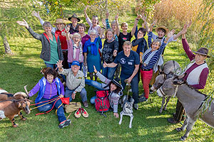 Mitglieder des Vereins der Gästeführer im Südschwarzwald. Aufnahme von 2018.