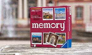 Das Memory-Spiel von Schlösser und Gärten